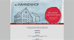 Desktop Screenshot of hahnenhof-ev.de